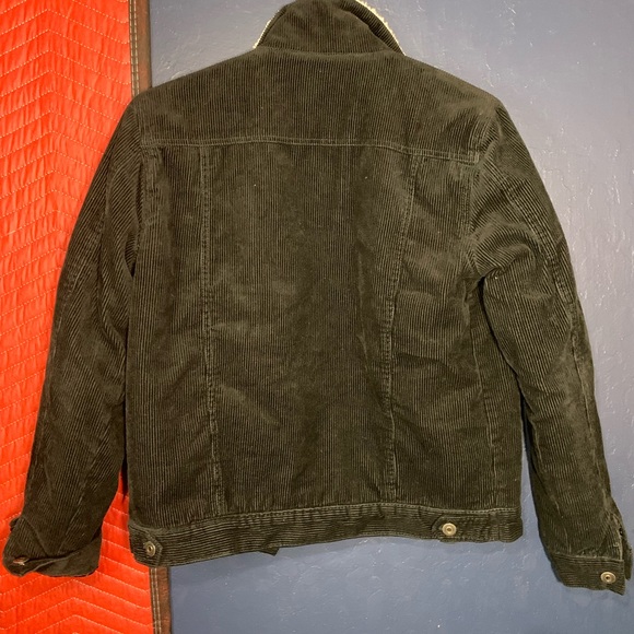 Stylish sherpa corduroy jacket - Picture 3 of 3